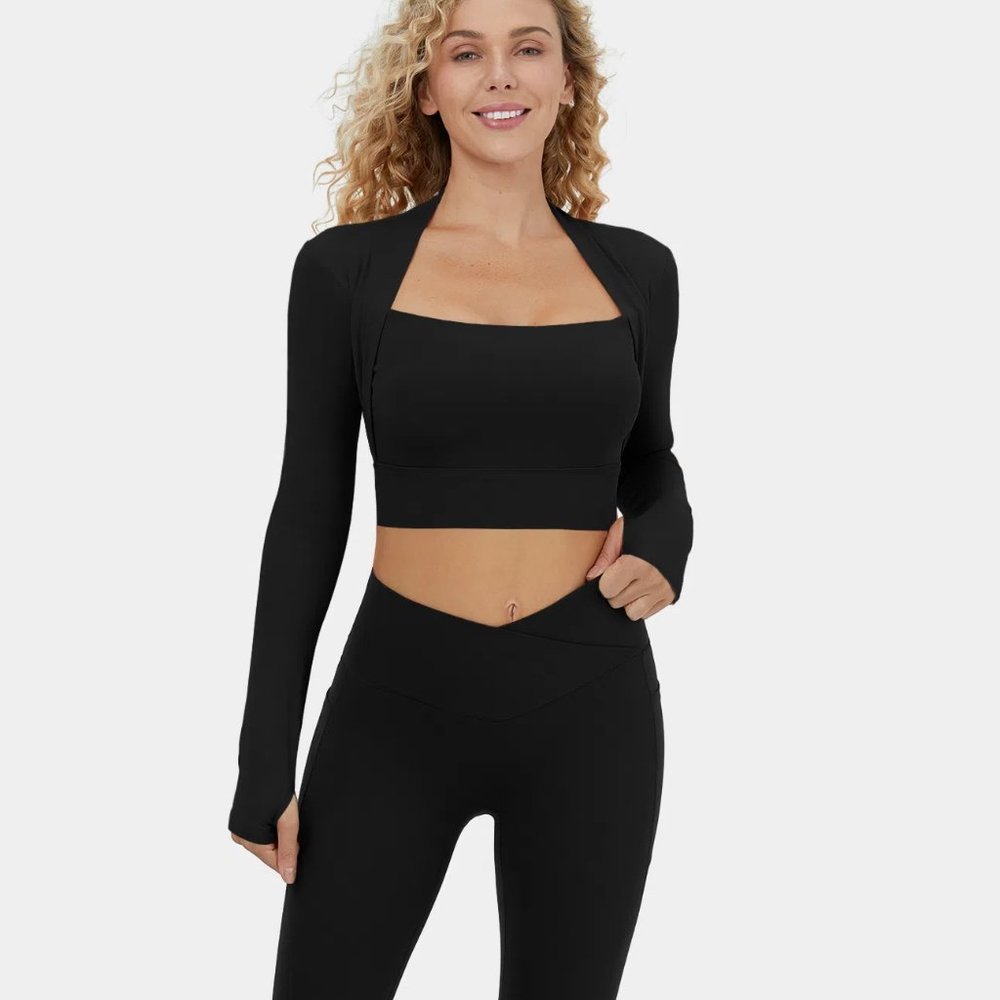 Halara Long Sleeve Yoga Top
